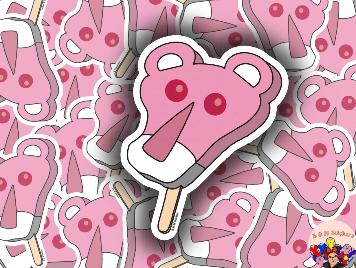 Cartoon Paletas Stickers