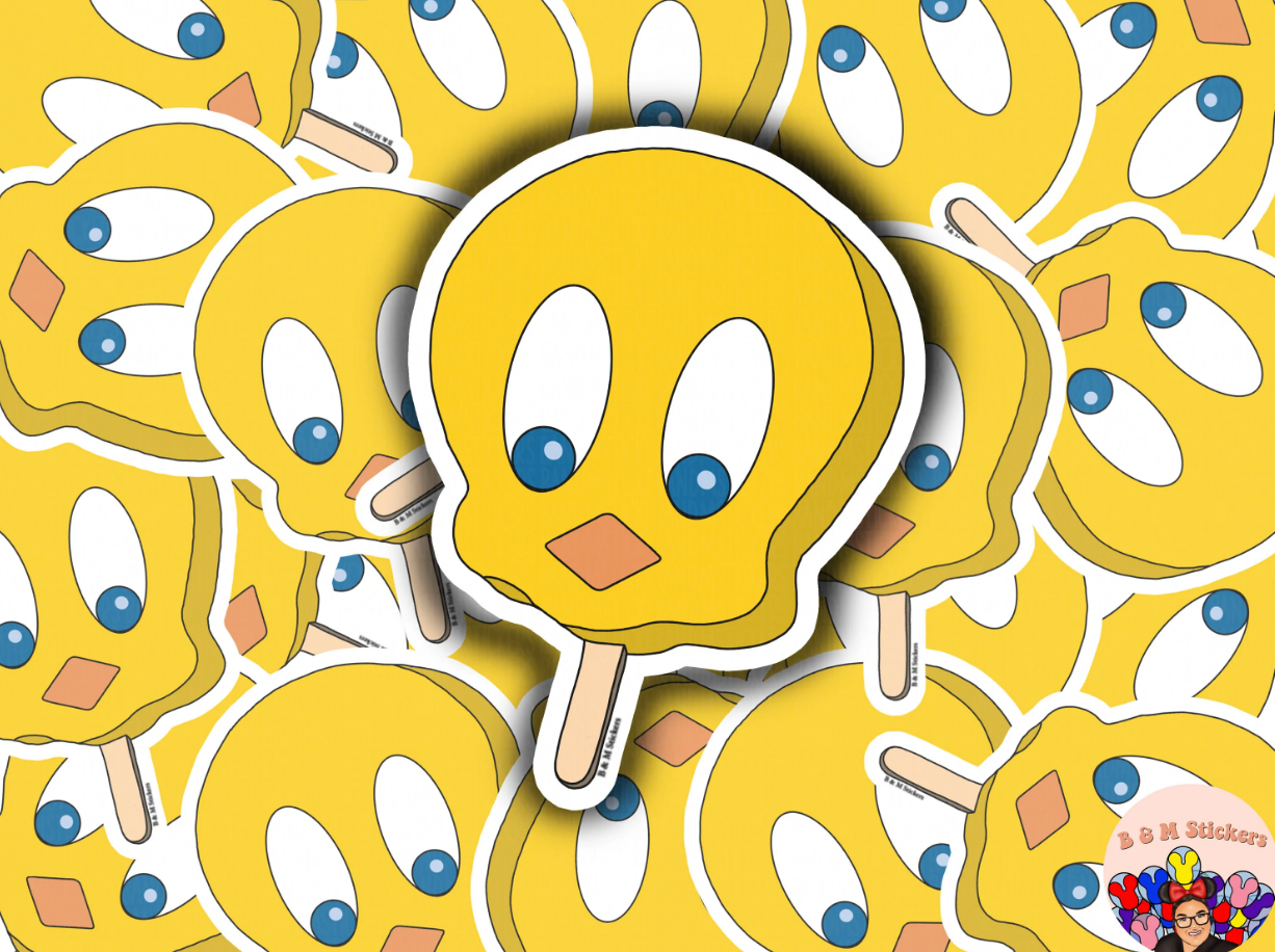 Cartoon Paletas Stickers