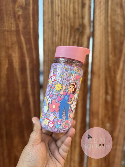 Ms. Rachel Kids Tumbler| Glitter