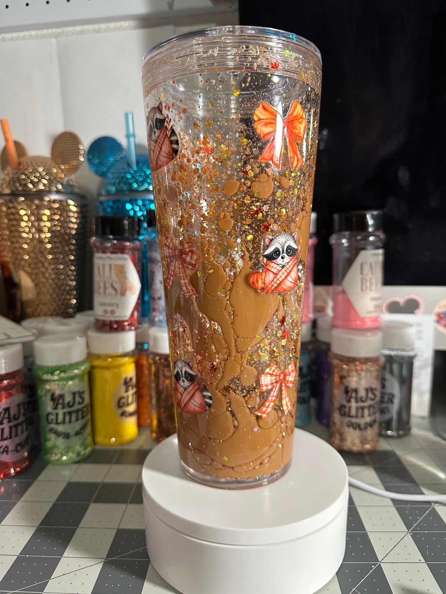 Fall Vibes 24 oz Lava tumbler(Acrylic)
