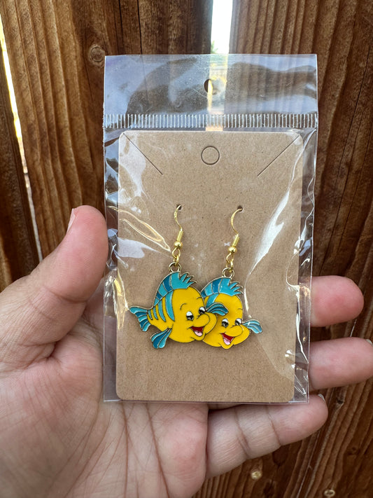 Mama's fish earrings