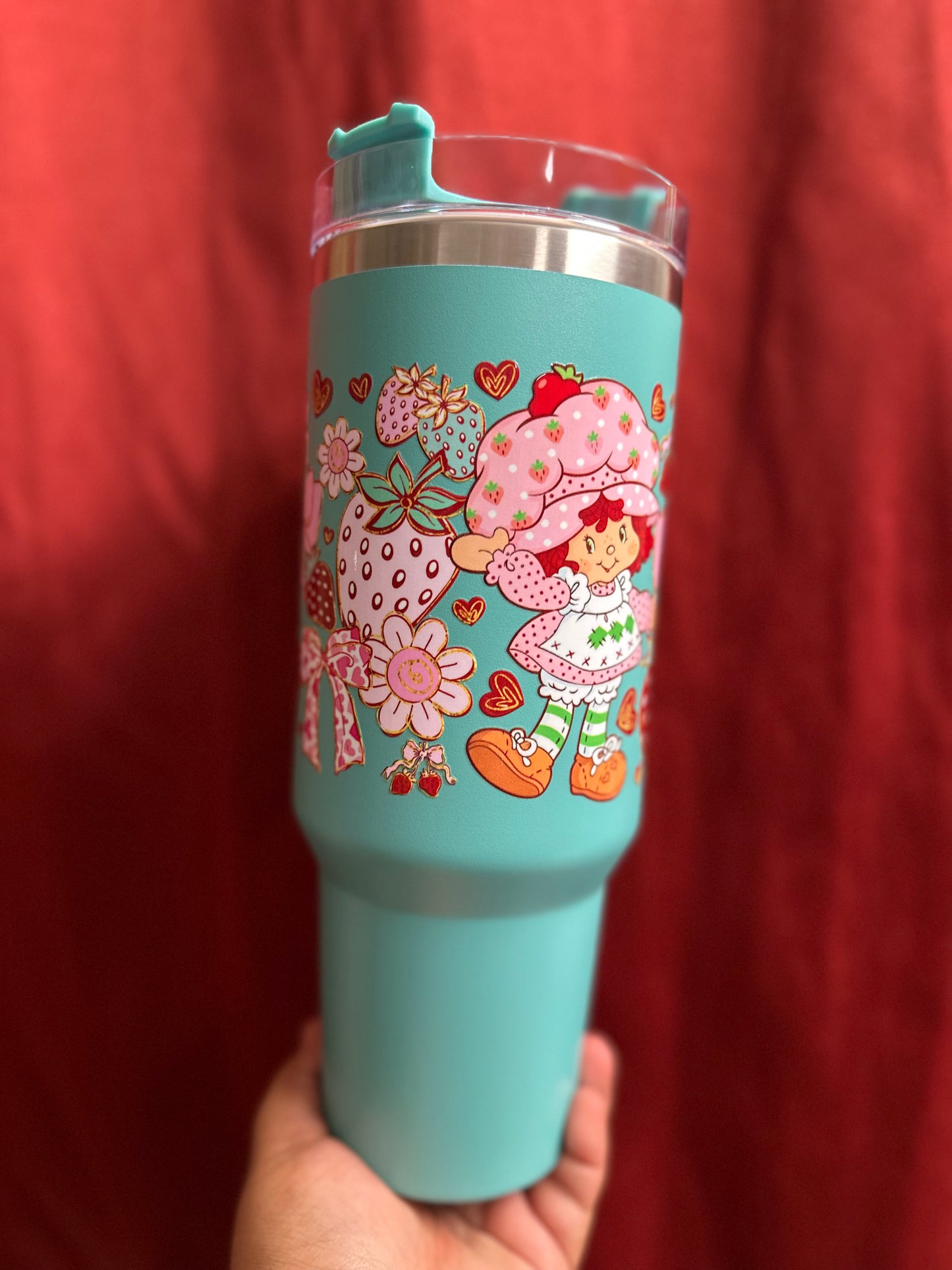 40 oz Stainless Steel Insulated Tumbler with design