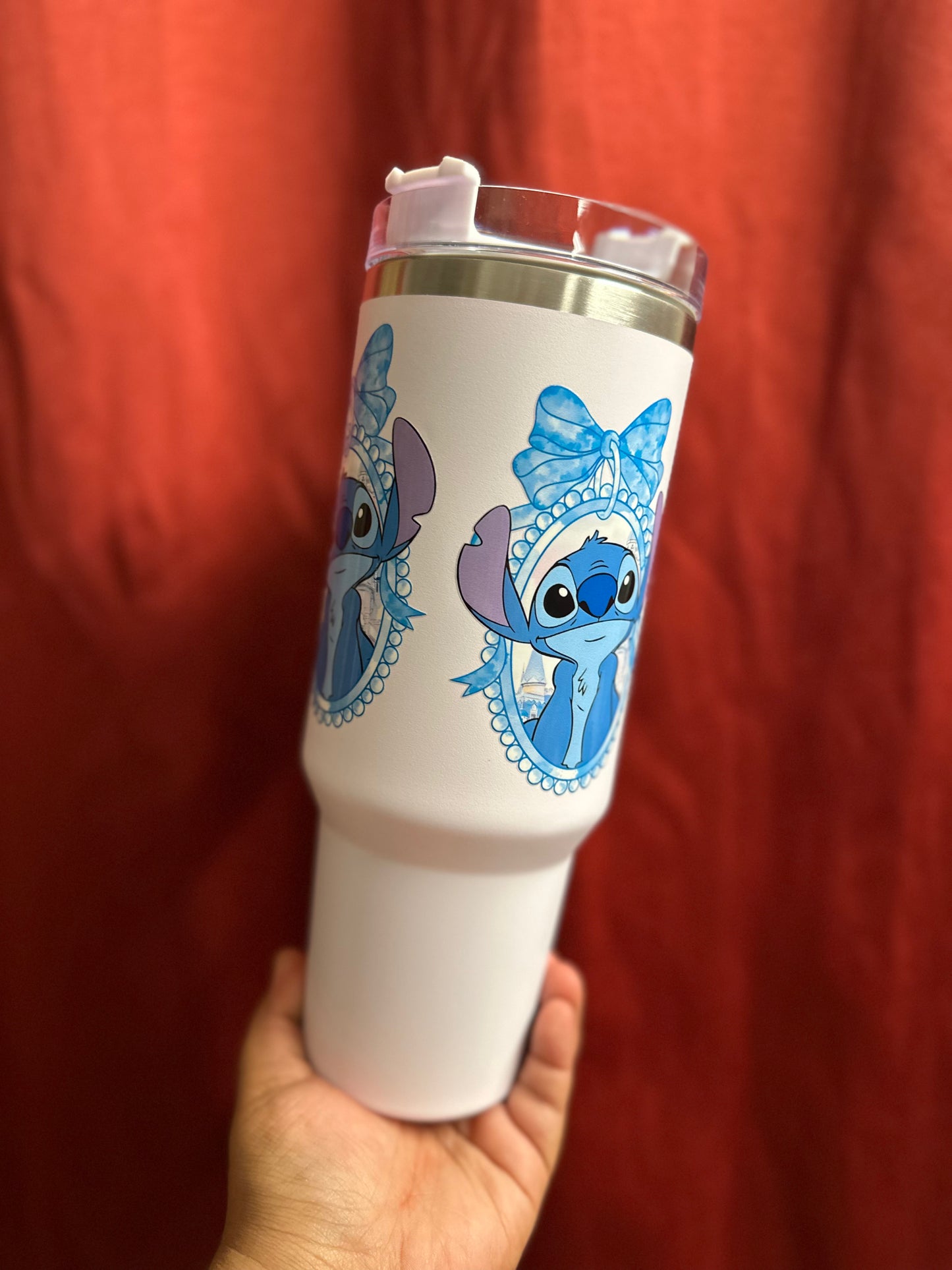 40 oz Stainless Steel Insulated Tumbler with design