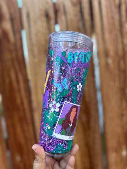 Best of Both Worlds 24 oz Dual Lava tumbler(Acrylic)