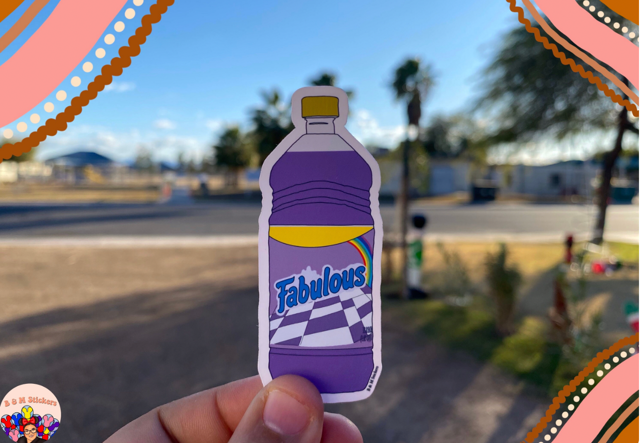 Fabuloso Sticker