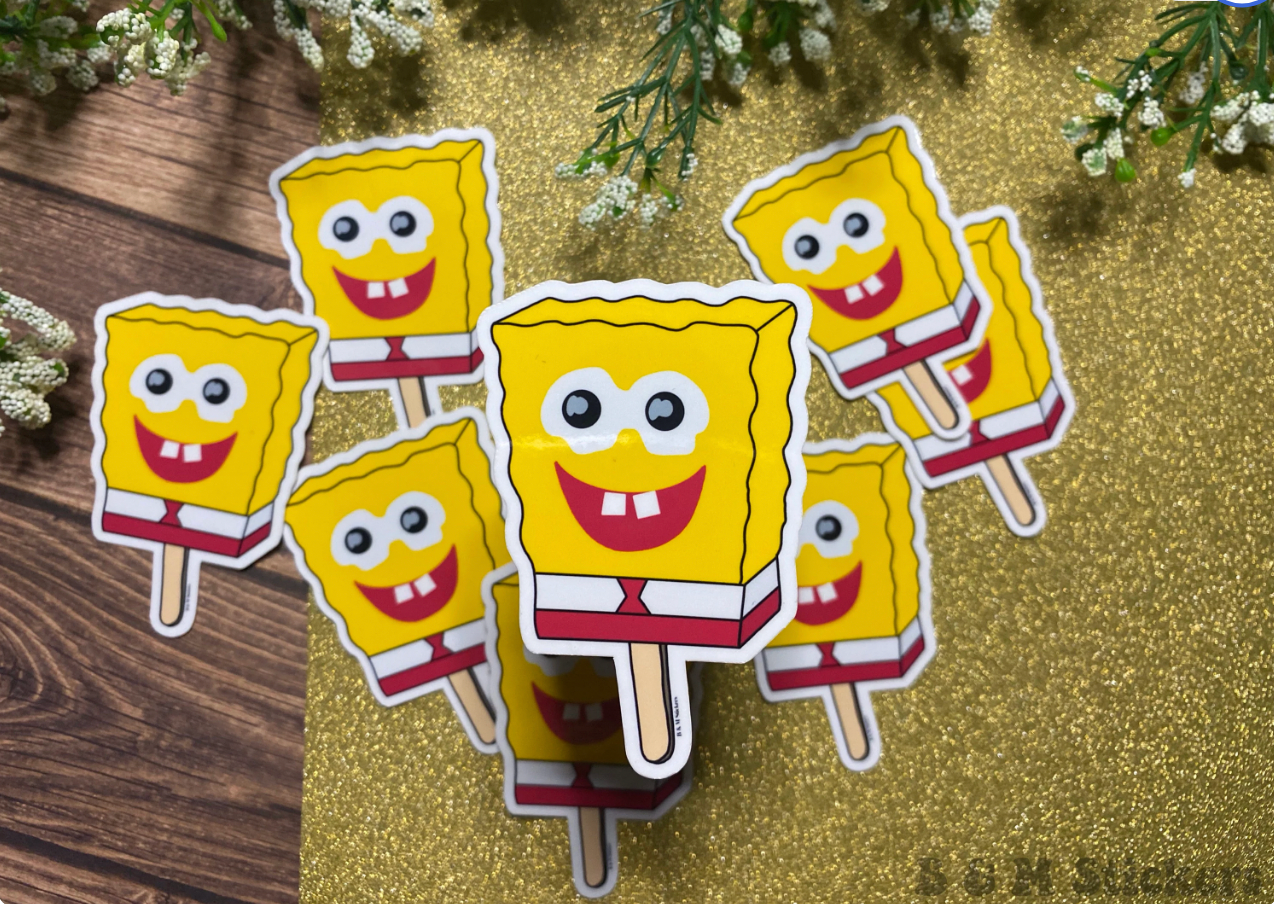 Cartoon Paletas Stickers