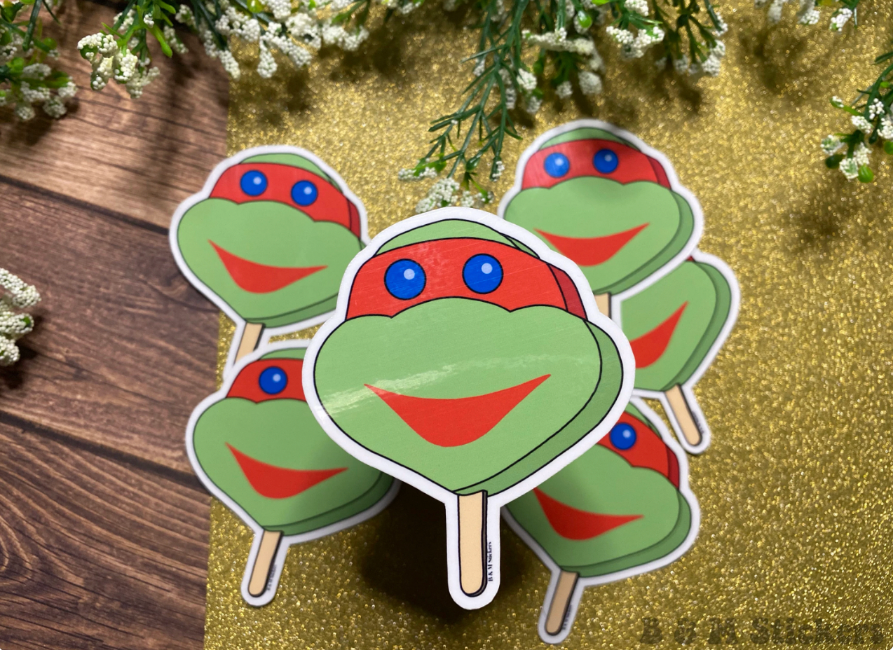 Cartoon Paletas Stickers