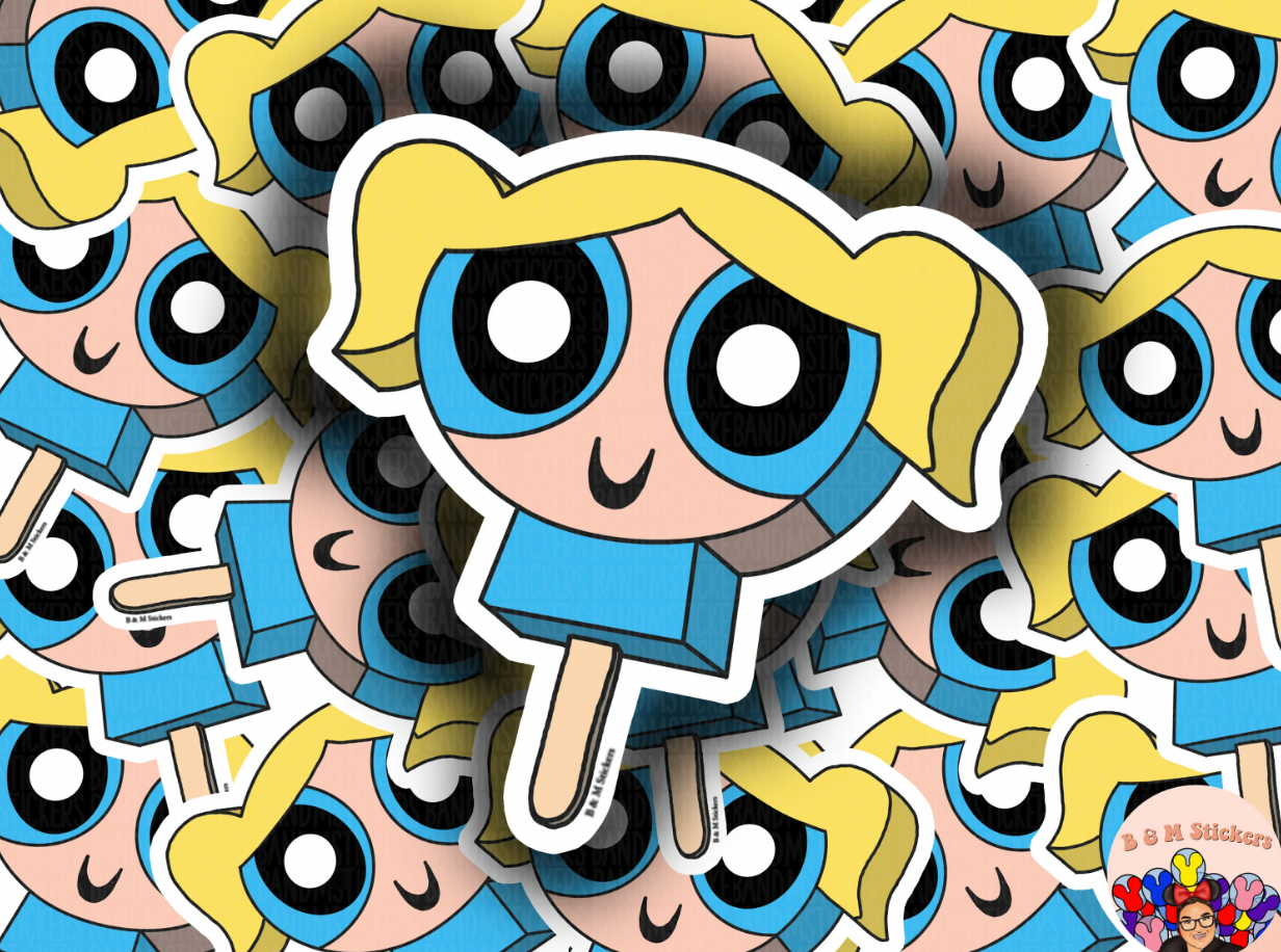 Cartoon Paletas Stickers